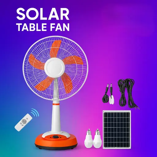 SOLAR TABLE FAN